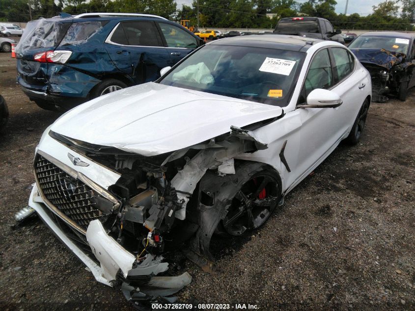2019 GENESIS G70 3.3T ADVANCED - KMTG34LE1KU022218
