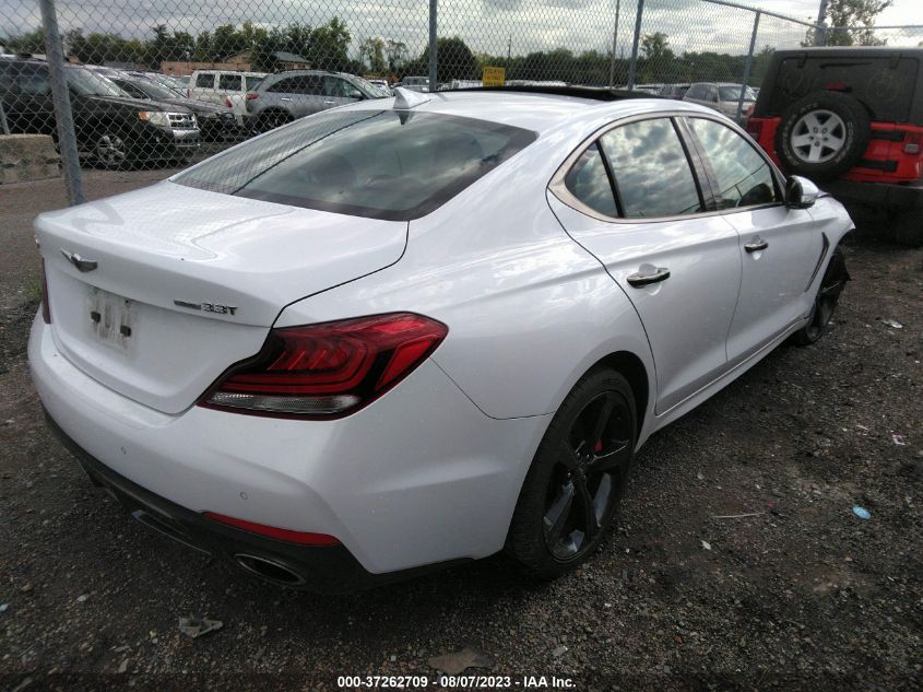 2019 GENESIS G70 3.3T ADVANCED - KMTG34LE1KU022218