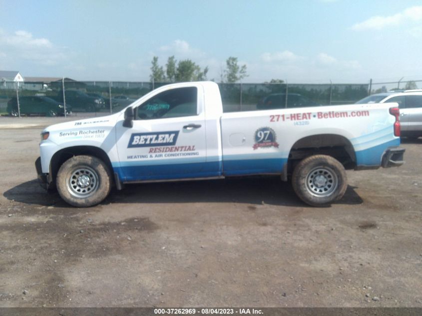 2020 CHEVROLET SILVERADO 1500 WORK TRUCK - 3GCNYAEH2LG126265