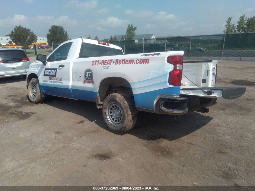 2020 CHEVROLET SILVERADO 1500 WORK TRUCK - 3GCNYAEH2LG126265