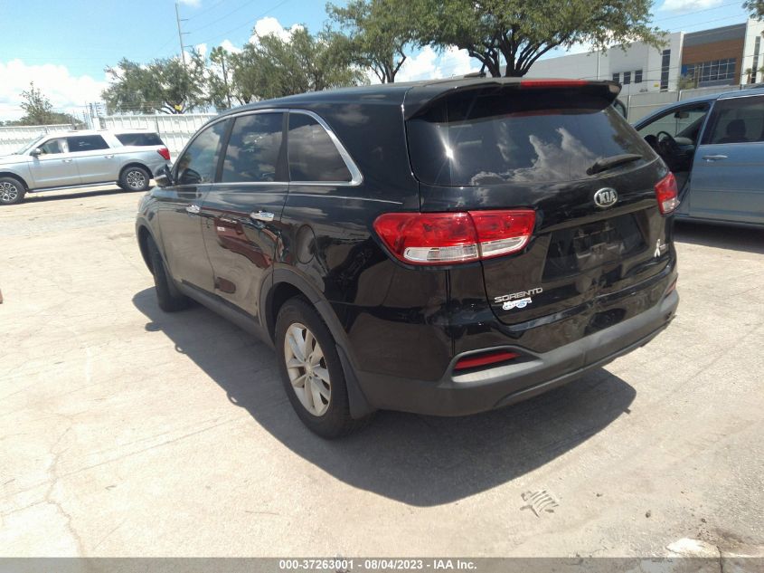 2016 KIA SORENTO L - 5XYPG4A3XGG119060