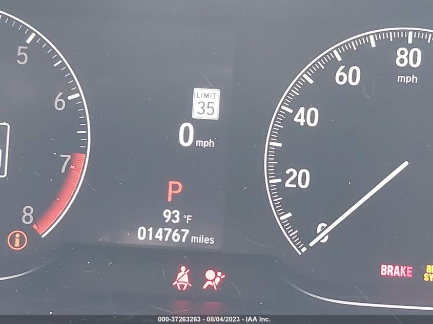 2022 HONDA ACCORD SEDAN TOURING - 1HGCV2F97NA000712