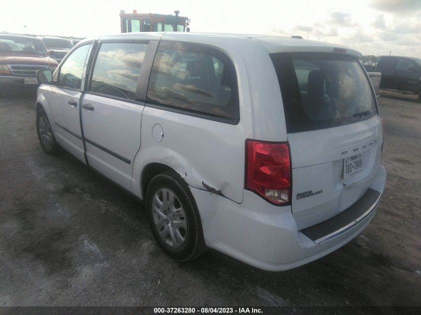 2014 DODGE GRAND CARAVAN AMERICAN VALUE PKG - 2C4RDGBG4ER282770