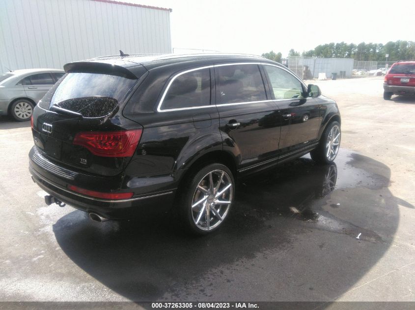 2014 AUDI Q7 3.0L TDI PREMIUM PLUS - WA1LMAFEXED010233