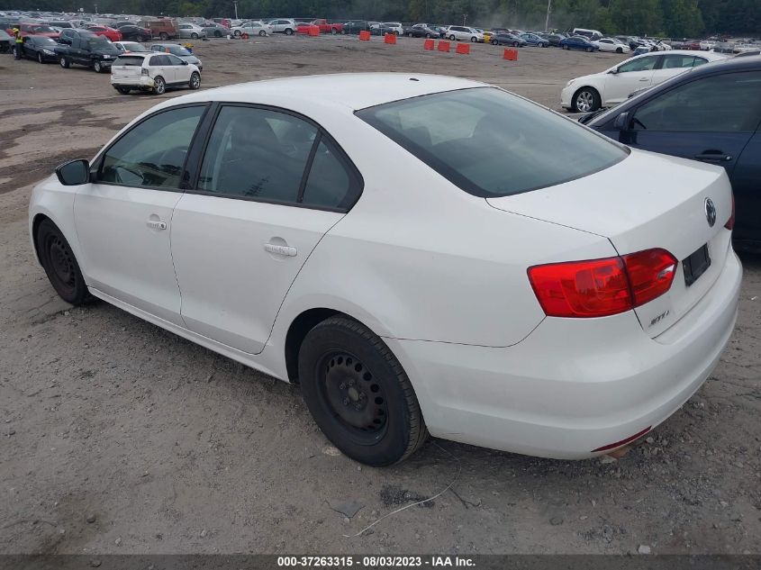 2013 VOLKSWAGEN JETTA SEDAN S - 3VW2K7AJ2DM289840