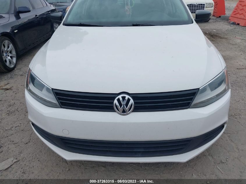 2013 VOLKSWAGEN JETTA SEDAN S - 3VW2K7AJ2DM289840