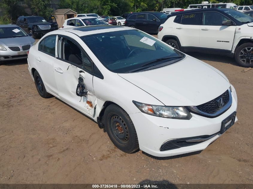 2014 HONDA CIVIC SEDAN EX - 2HGFB2F57EH007342