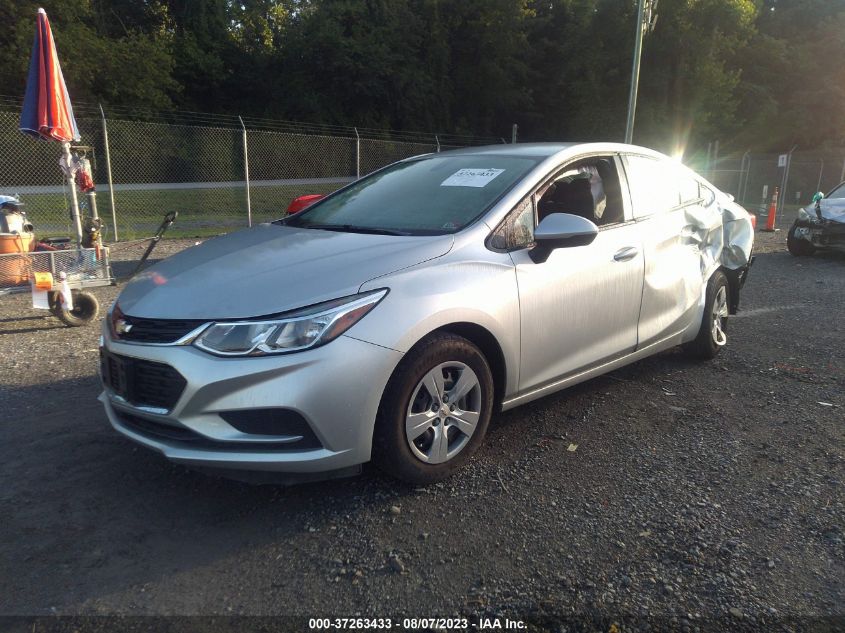 2018 CHEVROLET CRUZE LS - 1G1BC5SM4J7185006