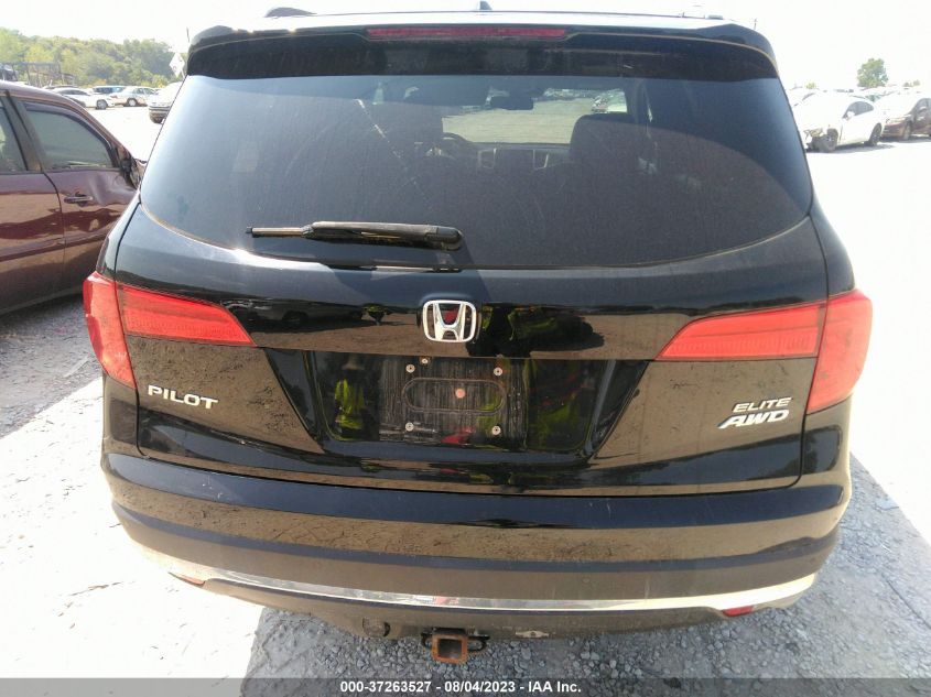2017 HONDA PILOT ELITE - 5FNYF6H0XHB095155