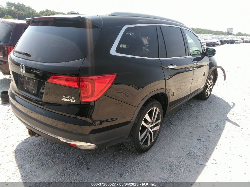 2017 HONDA PILOT ELITE - 5FNYF6H0XHB095155