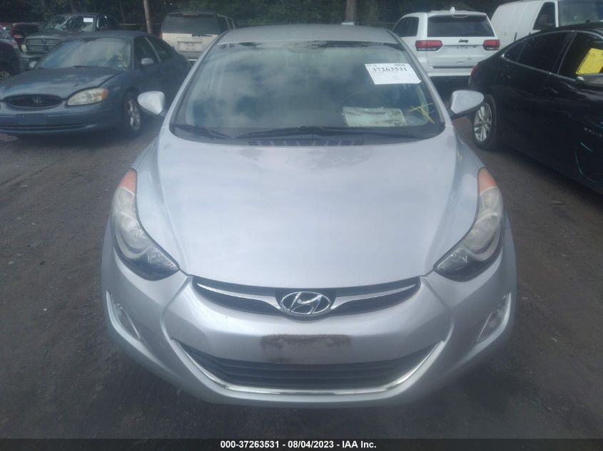 2013 HYUNDAI ELANTRA GLS PZEV - KMHDH4AE7DU011180