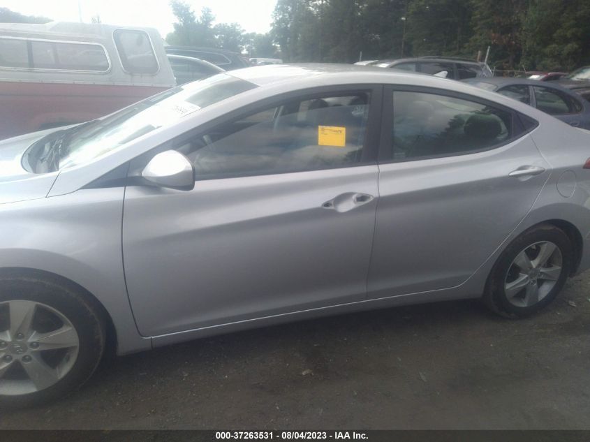 2013 HYUNDAI ELANTRA GLS PZEV - KMHDH4AE7DU011180