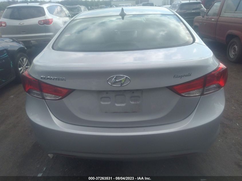2013 HYUNDAI ELANTRA GLS PZEV - KMHDH4AE7DU011180