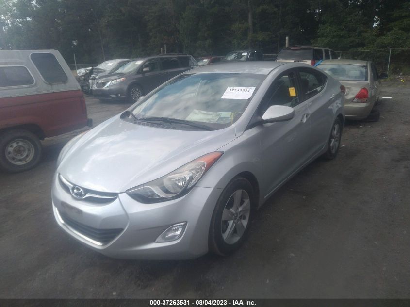 2013 HYUNDAI ELANTRA GLS PZEV - KMHDH4AE7DU011180