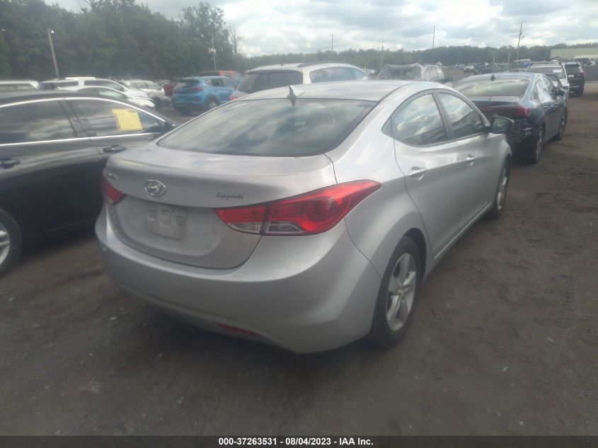 2013 HYUNDAI ELANTRA GLS PZEV - KMHDH4AE7DU011180