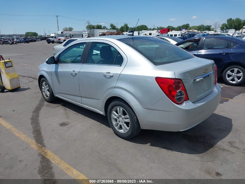 2014 CHEVROLET SONIC LT - 1G1JC5SH3E4227848
