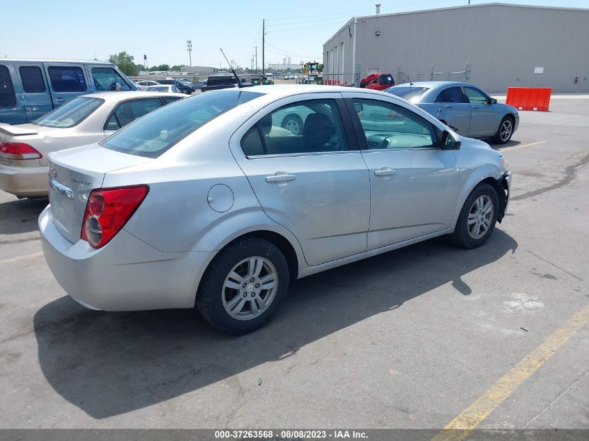 2014 CHEVROLET SONIC LT - 1G1JC5SH3E4227848