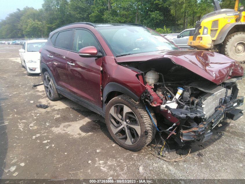 2016 HYUNDAI TUCSON LIMITED - KM8J3CA20GU052594