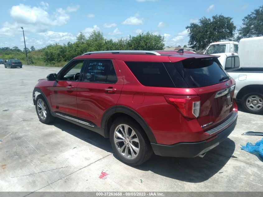 2021 FORD EXPLORER LIMITED - 1FMSK7FH9MGB03211