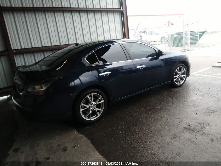 2014 NISSAN MAXIMA 3.5 SV W/PREMIUM PKG - 1N4AA5APXEC493949