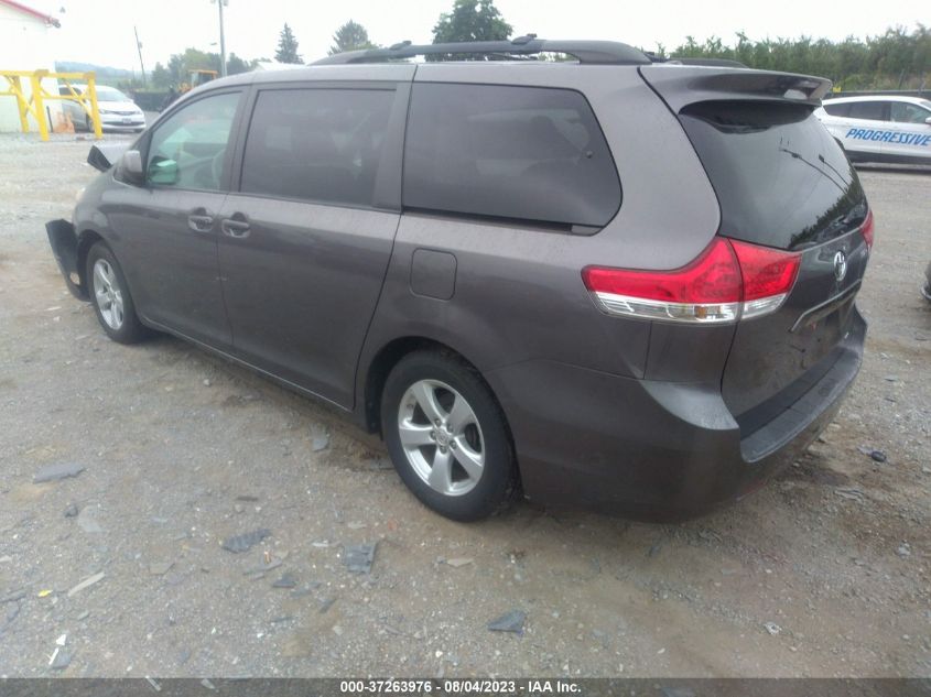 2014 TOYOTA SIENNA LE - 5TDKK3DC1ES466873
