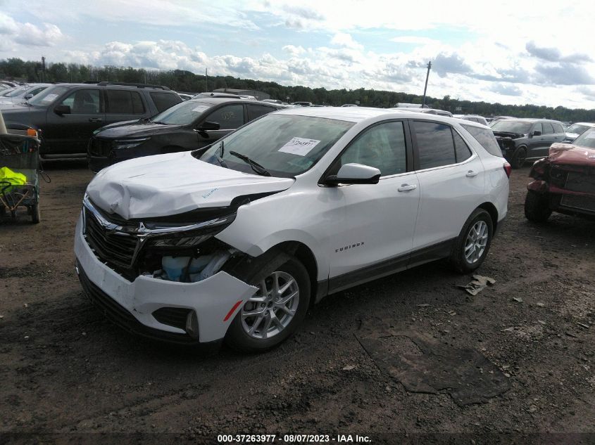 2022 CHEVROLET EQUINOX LT - 3GNAXKEV7NL284695