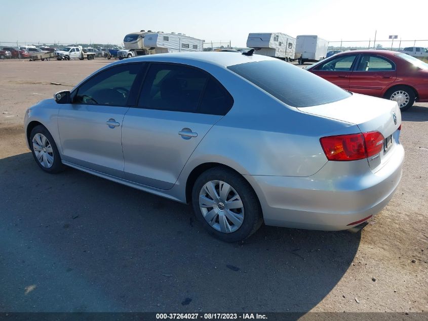 2014 VOLKSWAGEN JETTA SEDAN SE - 3VWD17AJ1EM272024