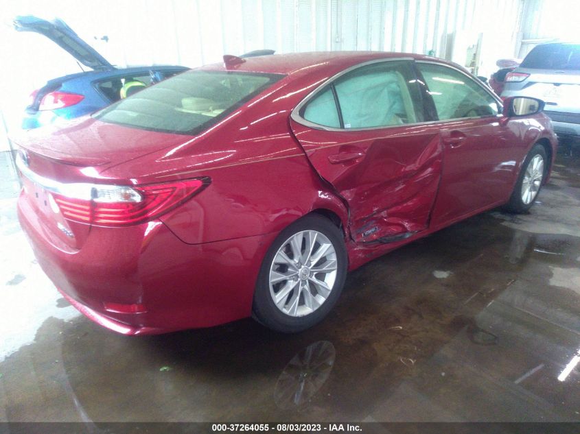 2015 LEXUS ES 300H HYBRID - JTHBW1GG6F2078908