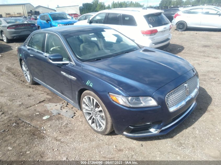 2017 LINCOLN CONTINENTAL SELECT - 1LN6L9TK5H5637334