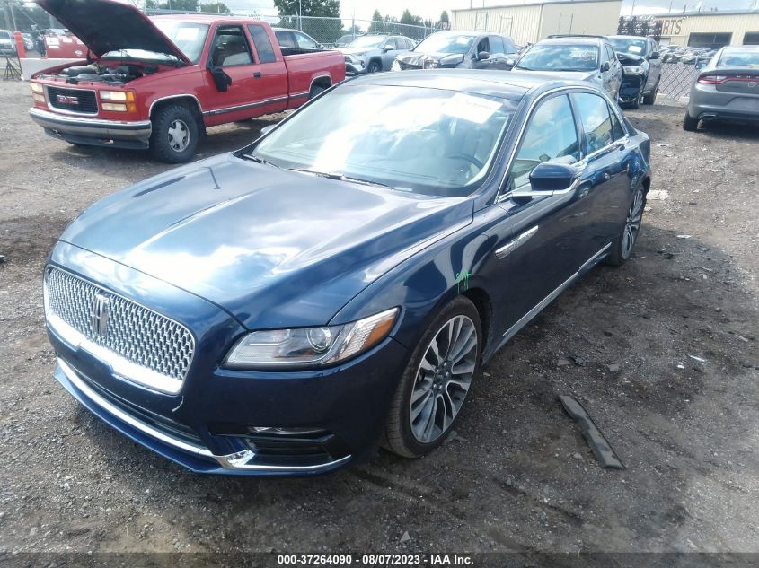 2017 LINCOLN CONTINENTAL SELECT - 1LN6L9TK5H5637334