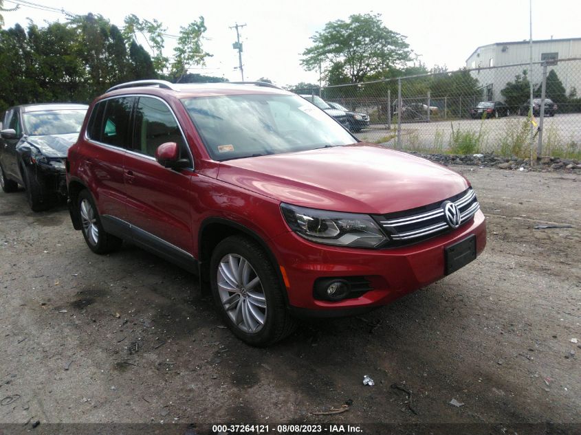 2016 VOLKSWAGEN TIGUAN SE - WVGBV7AX9GW035329