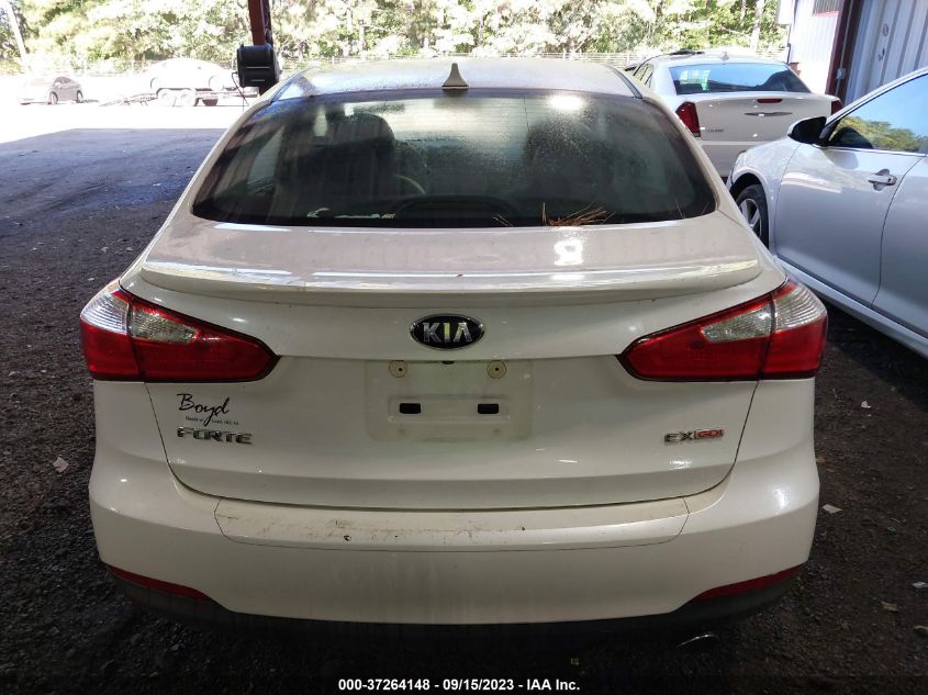 2014 KIA FORTE EX - KNAFZ4A88E5205374