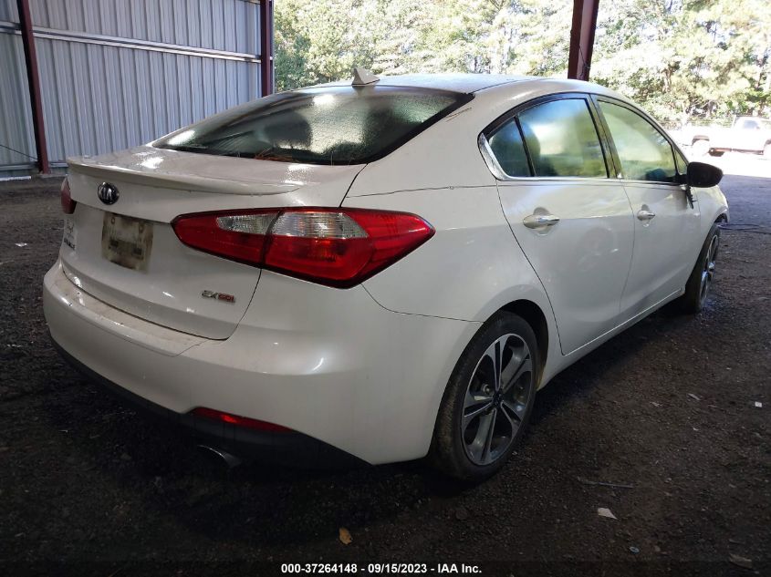 2014 KIA FORTE EX - KNAFZ4A88E5205374