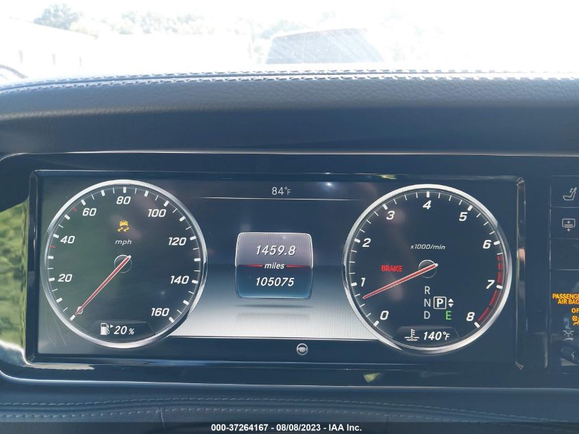2015 MERCEDES-BENZ S-CLASS S 550 WDDUG8CB6FA086156
