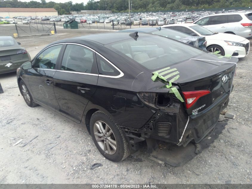 2015 HYUNDAI SONATA 2.4L SE - 5NPE24AF1FH104812