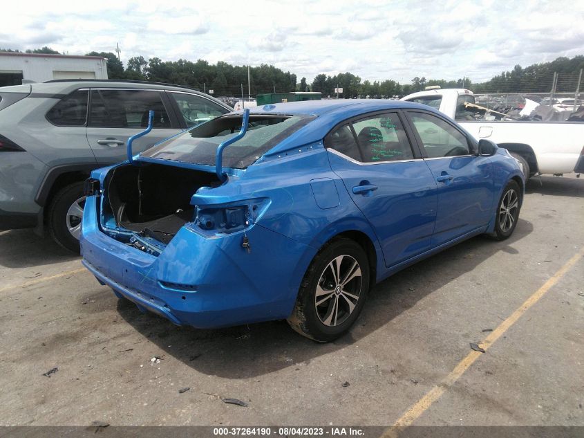 2021 NISSAN SENTRA SV - 3N1AB8CV4MY307867