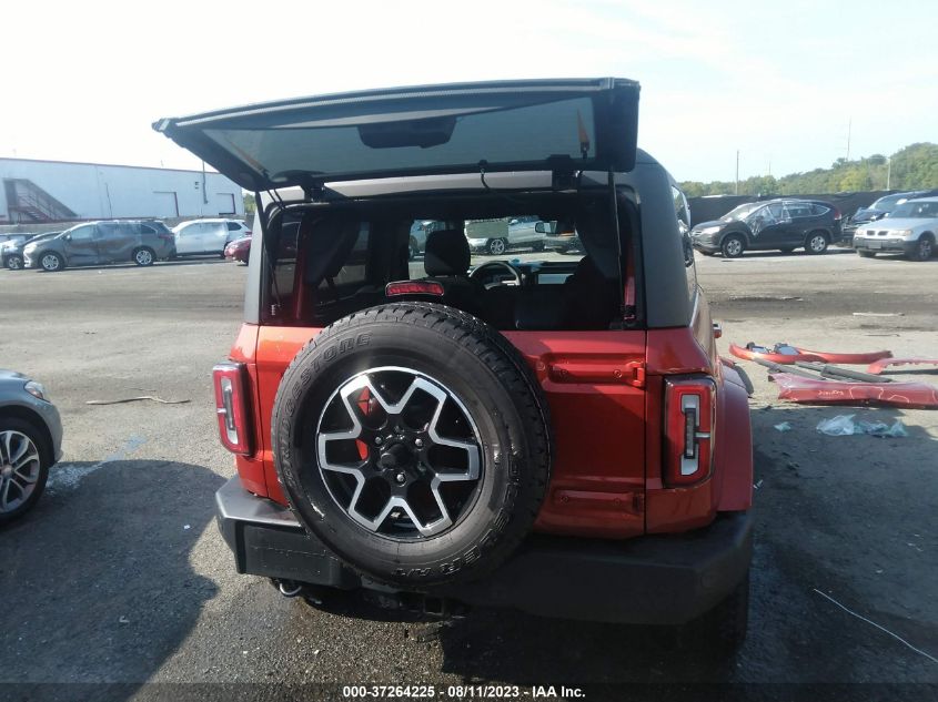 2023 FORD BRONCO BASE/BIG BEND - 1FMDE5CHXPLB19406