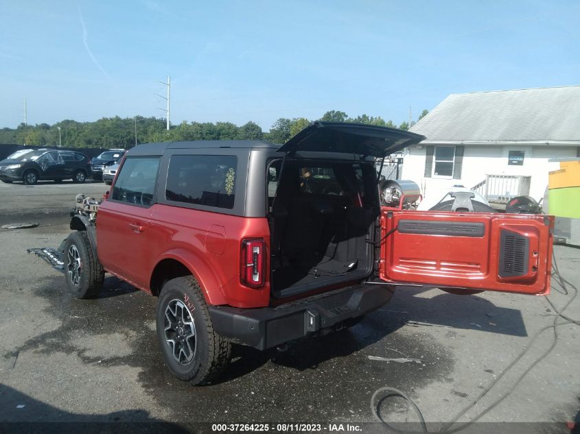 2023 FORD BRONCO BASE/BIG BEND - 1FMDE5CHXPLB19406