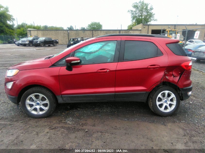 2018 FORD ECOSPORT SE - MAJ6P1ULXJC164586