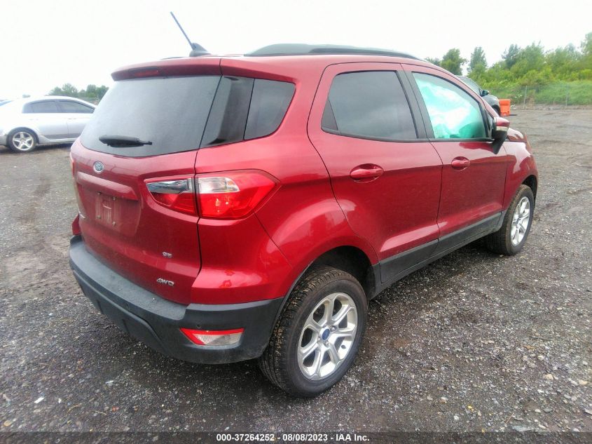 2018 FORD ECOSPORT SE - MAJ6P1ULXJC164586