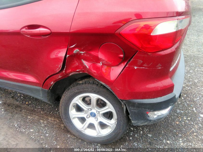 2018 FORD ECOSPORT SE - MAJ6P1ULXJC164586