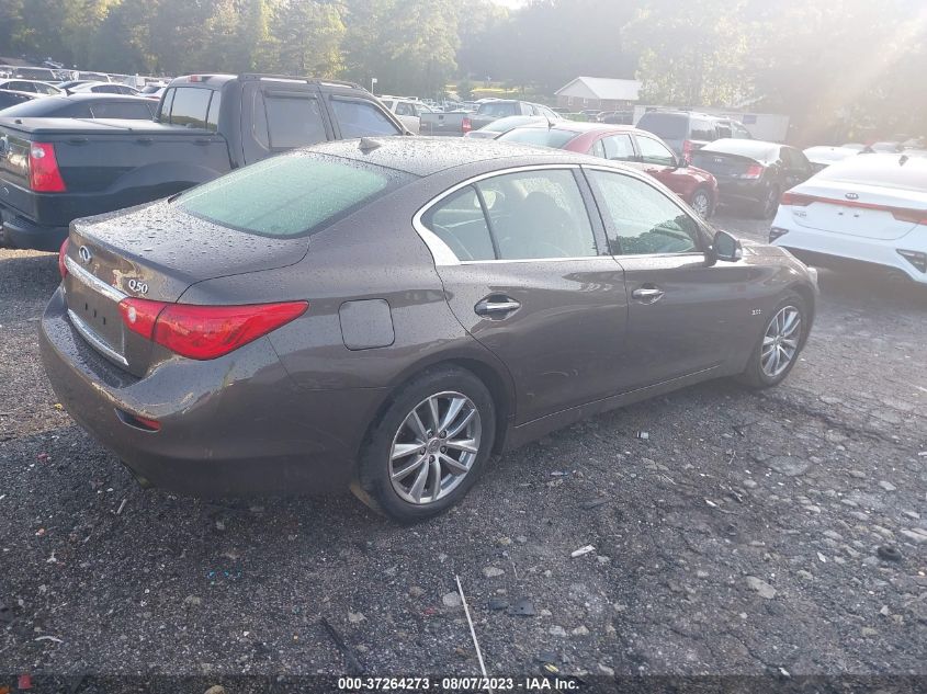 2017 INFINITI Q50 3.0T PREMIUM - JN1EV7AR0HM841417