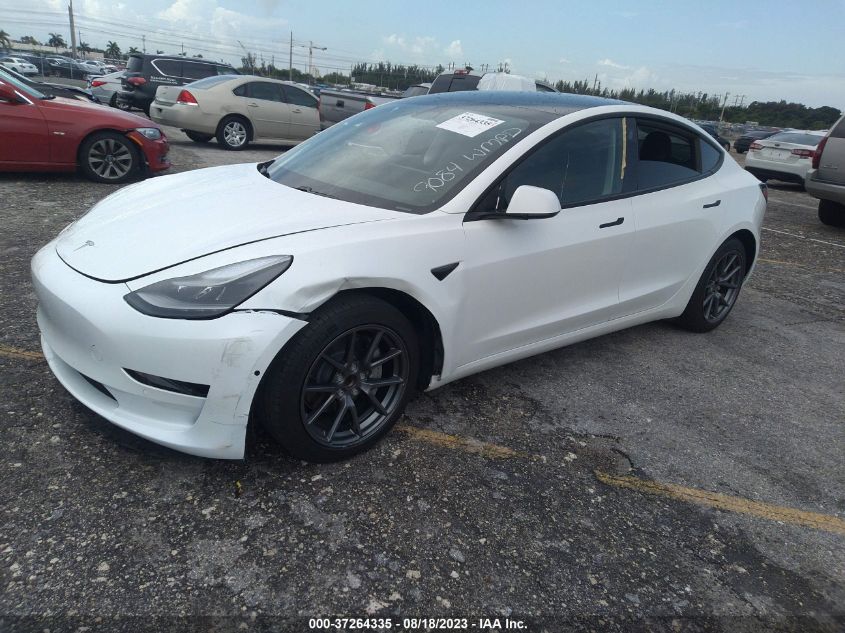 2021 TESLA MODEL 3 - 5YJ3E1EA2MF969084