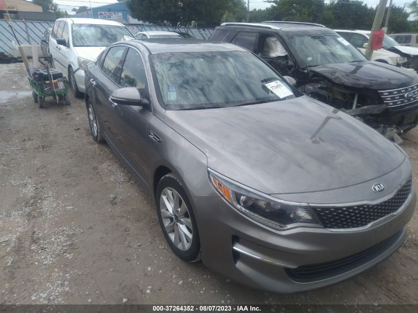 2018 KIA OPTIMA EX - 5XXGU4L32JG197365