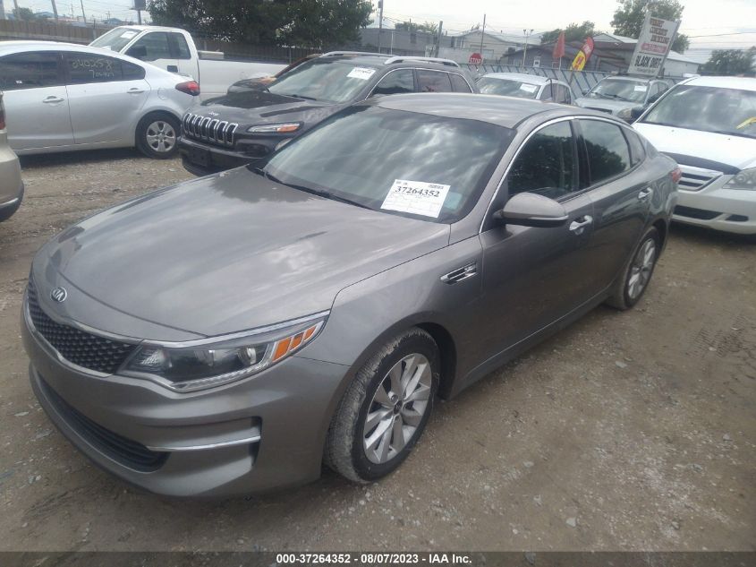 2018 KIA OPTIMA EX - 5XXGU4L32JG197365