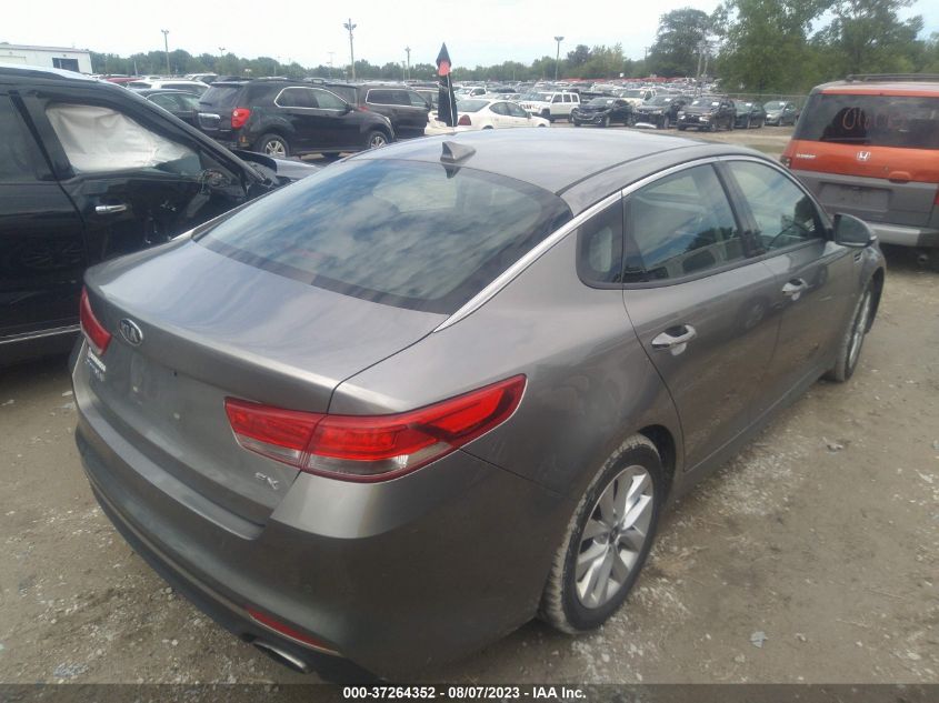 2018 KIA OPTIMA EX - 5XXGU4L32JG197365