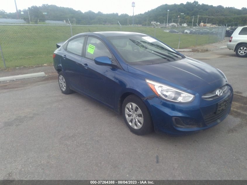 2016 HYUNDAI ACCENT SE - KMHCT4AE9GU072982