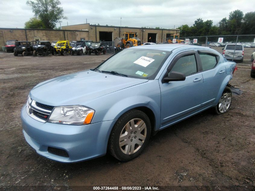 2013 DODGE AVENGER SE - 1C3CDZAB9DN590055