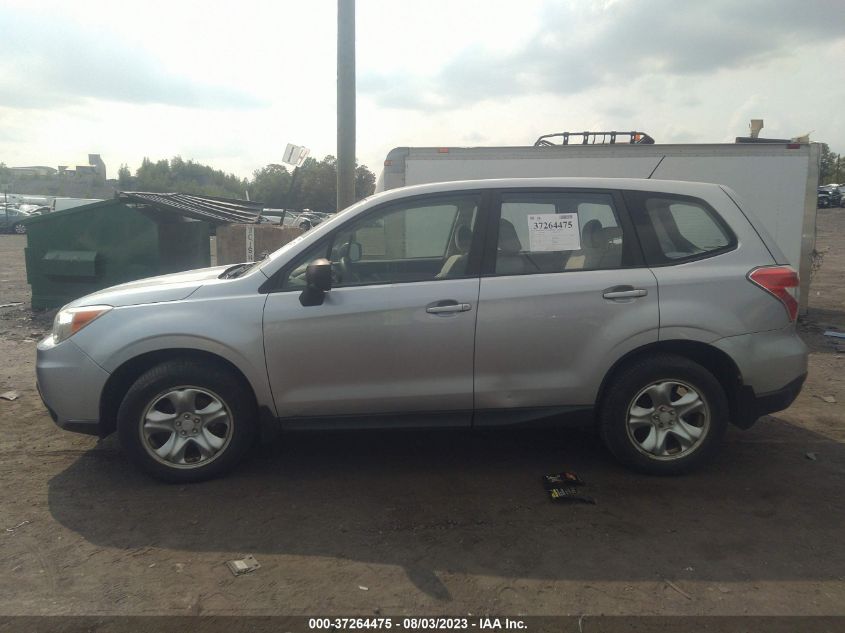 2014 SUBARU FORESTER 2.5I - JF2SJAAC6EH414866
