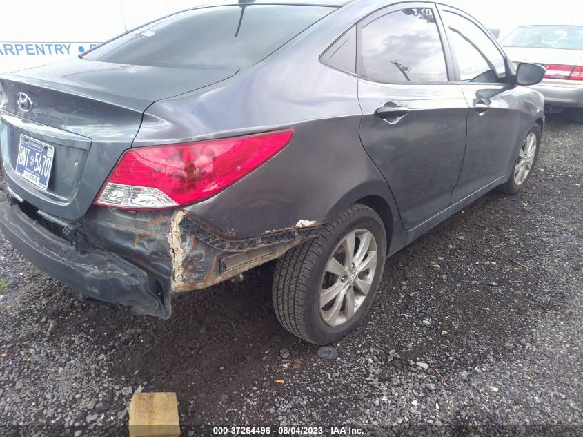 2013 HYUNDAI ACCENT GLS - KMHCU4AE3DU328798